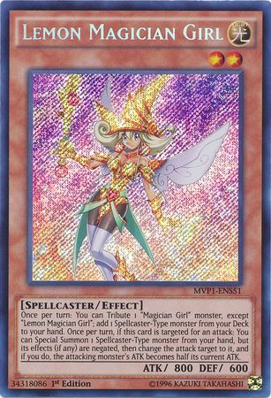 Lemon Magician Girl - MVP1-ENS51 - Secret Rare 1