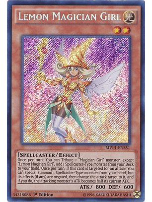 Lemon Magician Girl - MVP1-ENS51 - Secret Rare