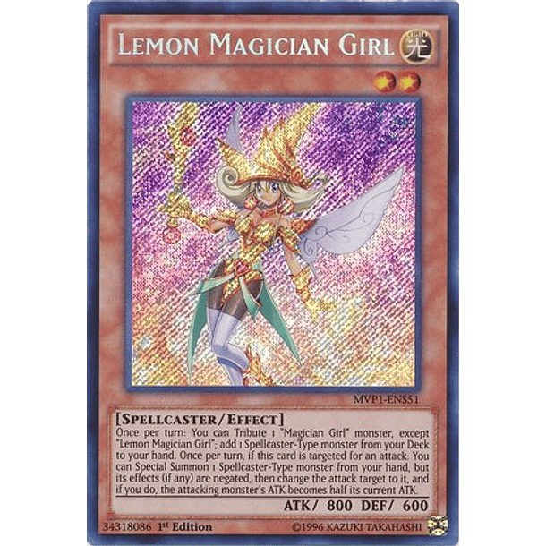 Lemon Magician Girl - MVP1-ENS51 - Secret Rare