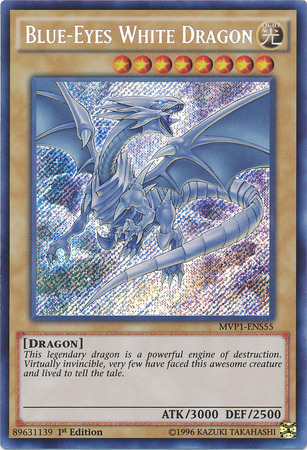 Blue-Eyes White Dragon - MVP1-ENS55 - Secret Rare 1