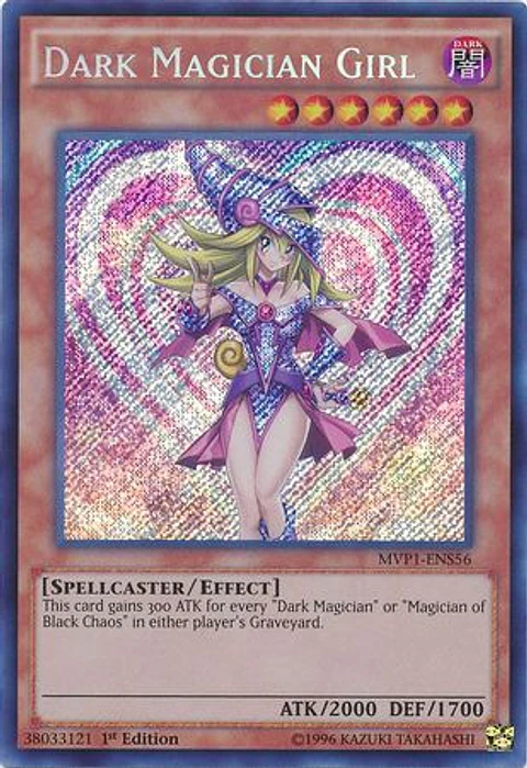 Dark Magician Girl - MVP1-ENS56 - Secret Rare
