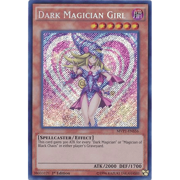 Dark Magician Girl - MVP1-ENS56 - Secret Rare