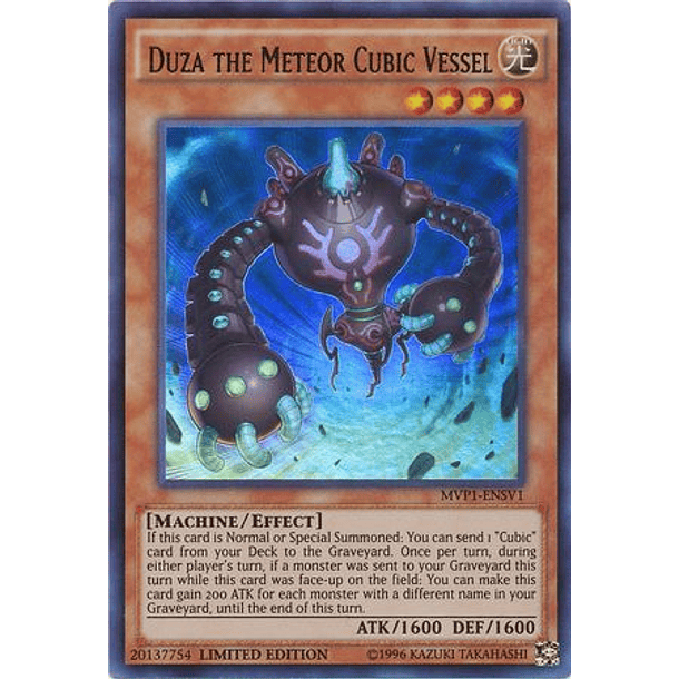 Duza the Meteor Cubic Vessel - MVP1-ENSV1 - Ultra Rare Limited Edition