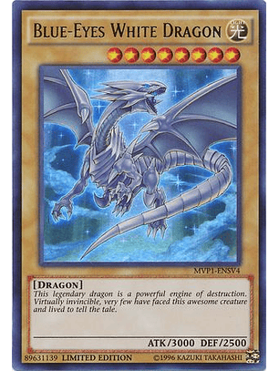 Blue-Eyes White Dragon - MVP1-ENSV4 - Ultra Rare Limited Edition