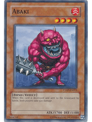 Abaki - CDIP-EN013 - Common 