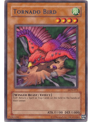 Tornado Bird - LON-072 - Rare 
