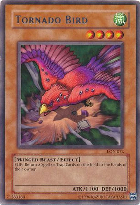 Tornado Bird - LON-072 - Rare 