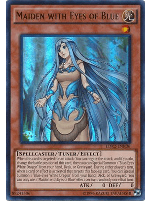 Maiden with Eyes of Blue - LDK2-ENK06 - Ultra Rare