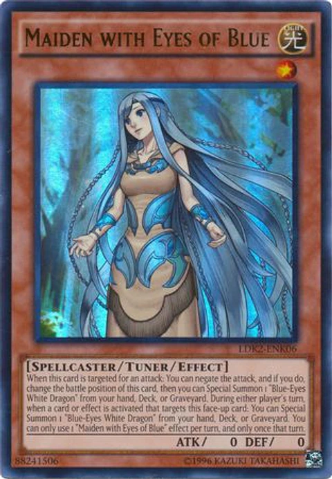 Maiden with Eyes of Blue - LDK2-ENK06 - Ultra Rare