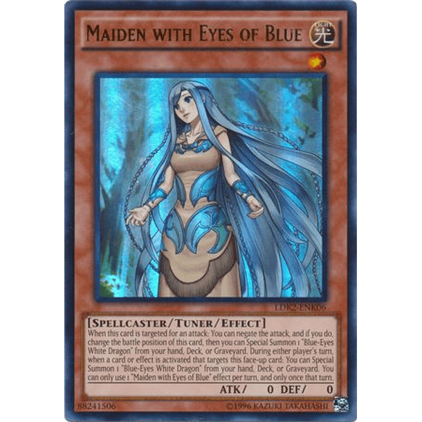Maiden with Eyes of Blue - LDK2-ENK06 - Ultra Rare