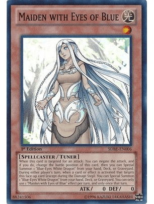 Maiden with Eyes of Blue - SDBE-EN006 - Super Rare