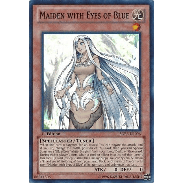 Maiden with Eyes of Blue - SDBE-EN006 - Super Rare