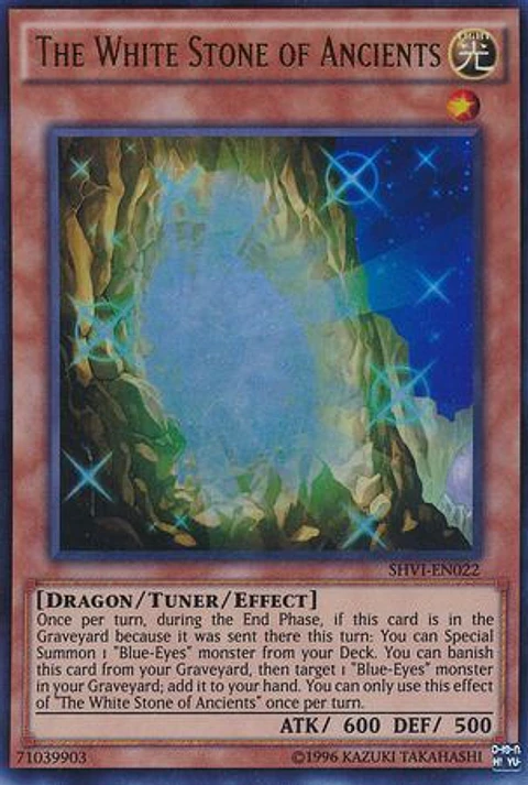 The White Stone of Ancients - SHVI-EN022 - Ultra Rare