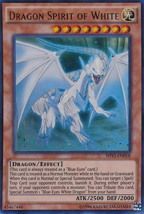 Dragon Spirit of White - SHVI-EN018 - Ultra Rare