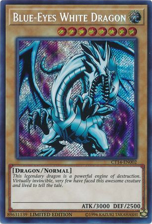 Blue-Eyes White Dragon - CT14-EN002 - Secret Rare  1