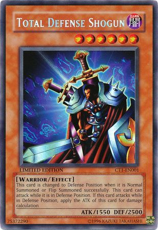 Total Defense Shogun - CT1-EN001 - Secret Rare 1