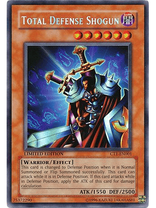 Total Defense Shogun - CT1-EN001 - Secret Rare