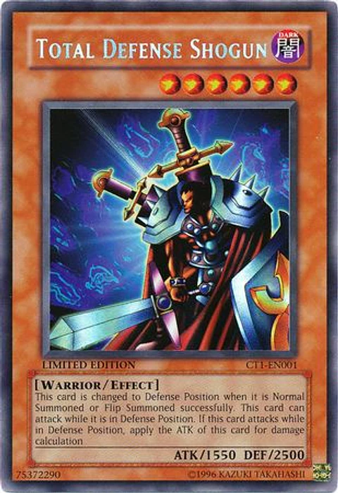 Total Defense Shogun - CT1-EN001 - Secret Rare