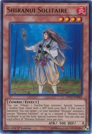 Shiranui Solitaire - MP17-EN082 - Ultra Rare 1