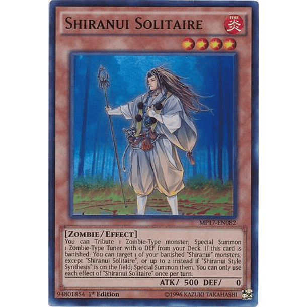 Shiranui Solitaire - MP17-EN082 - Ultra Rare