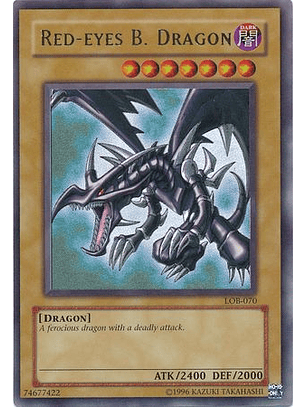 Red-Eyes B. Dragon - LOB-070 - Ultra Rare