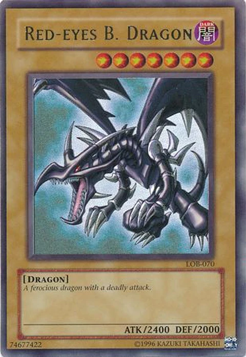 Red-Eyes B. Dragon - LOB-070 - Ultra Rare