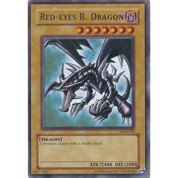 Red-Eyes B. Dragon - LOB-070 - Ultra Rare