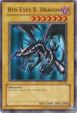 Red-Eyes B. Dragon - SDJ-001 - Ultra Rare  1