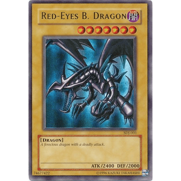 Red-Eyes B. Dragon - SDJ-001 - Ultra Rare 