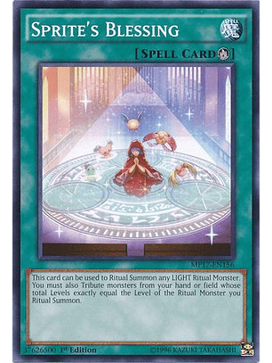 Sprite's Blessing - MP17-EN156 - Common