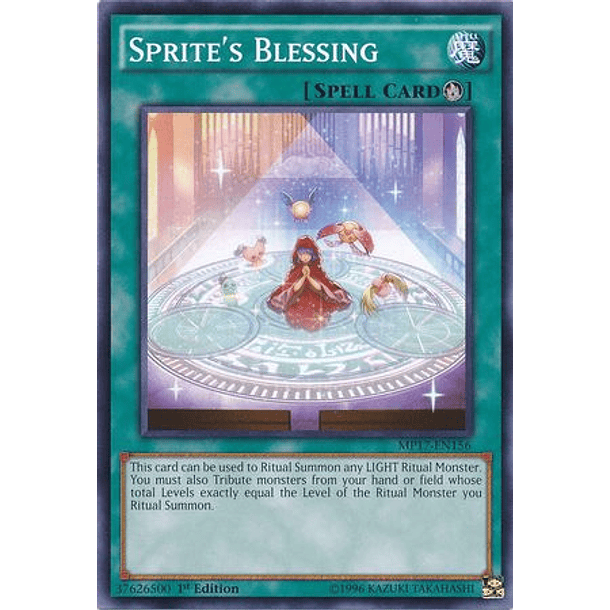 Sprite's Blessing - MP17-EN156 - Common
