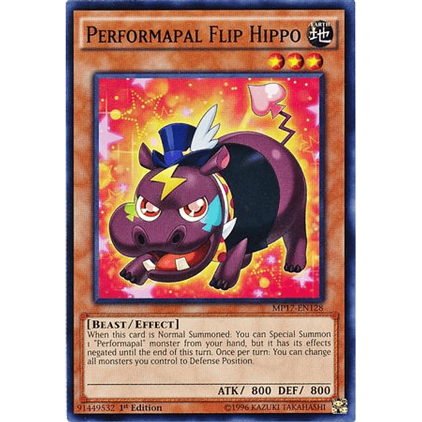 Performapal Flip Hippo - MP17-EN128 - Common