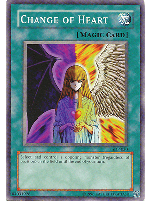 Change of Heart - SDP-030 - Common