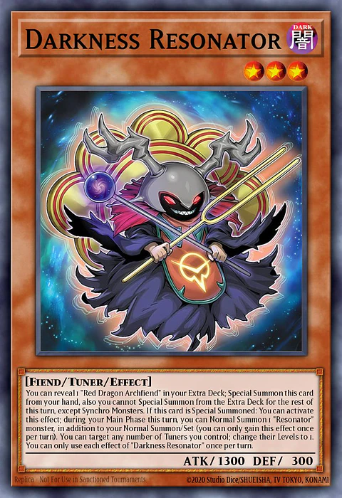 Darkness Resonator - BLZD-EN001 - Super Rare