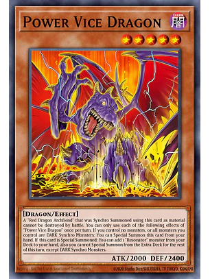 Power Vice Dragon - BLZD-EN002 - Secret Rare