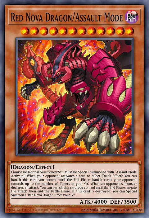 Red Nova Dragon/Assault Mode - BLZD-EN004 - Common