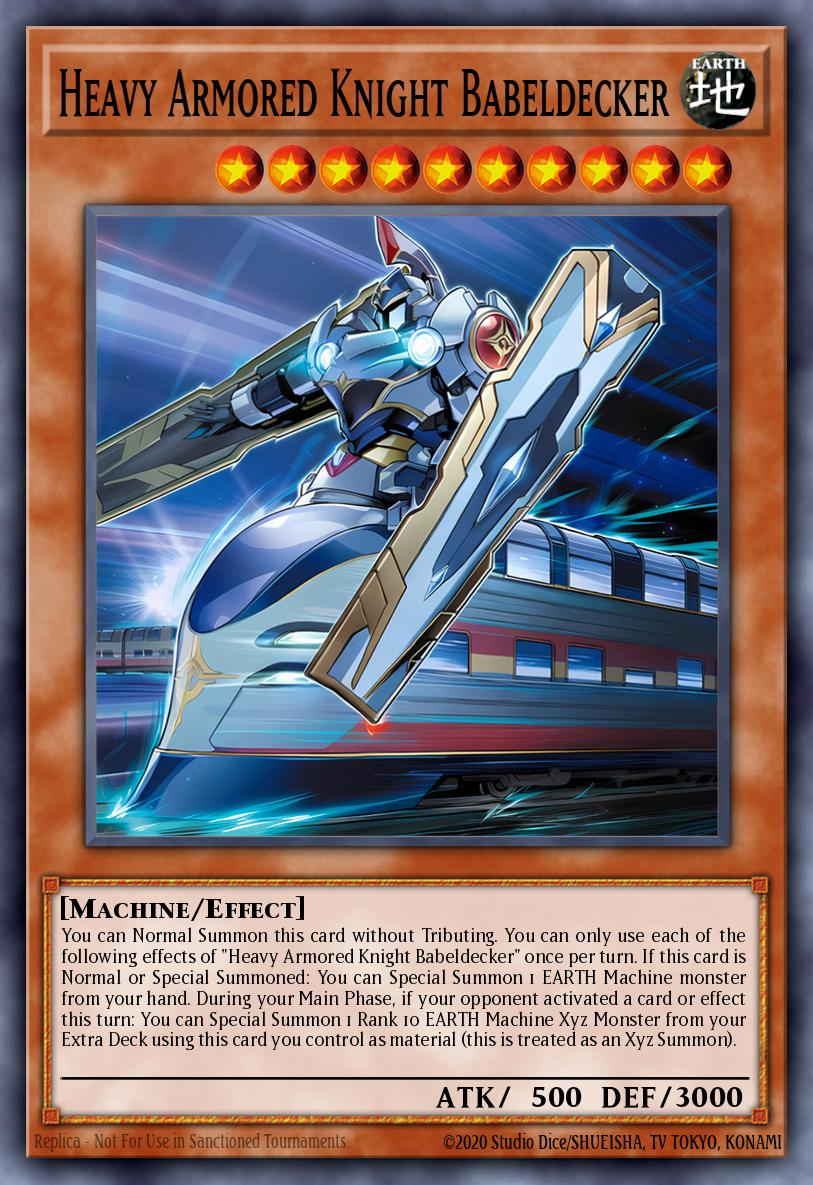 Heavy Armored Knight Babeldecker - BLZD-EN006 - Super Rare 1