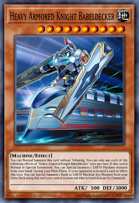 Heavy Armored Knight Babeldecker - BLZD-EN006 - Super Rare