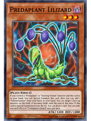 Predaplant Lilizard - BLZD-EN008 - Common