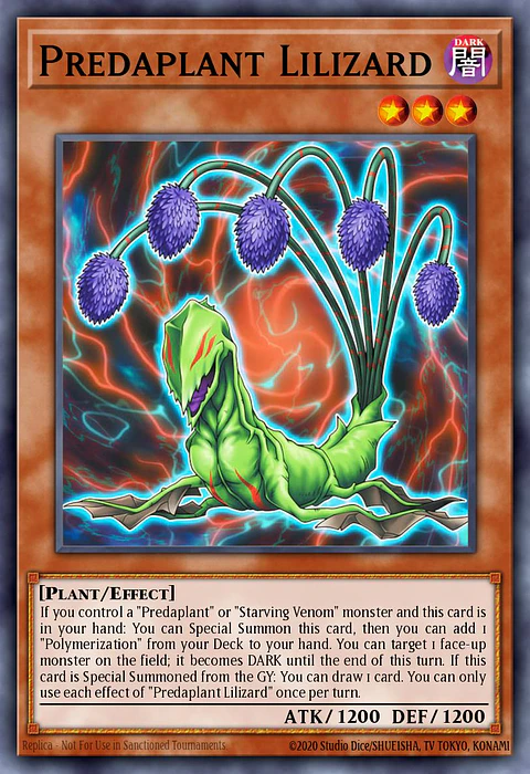Predaplant Lilizard - BLZD-EN008 - Common