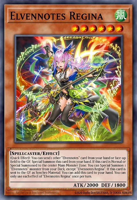 Elfnote Regina - BLZD-EN014 - Secret Rare
