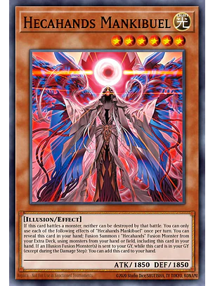 Hecahands Mankibuel - BLZD-EN018 - Super Rare