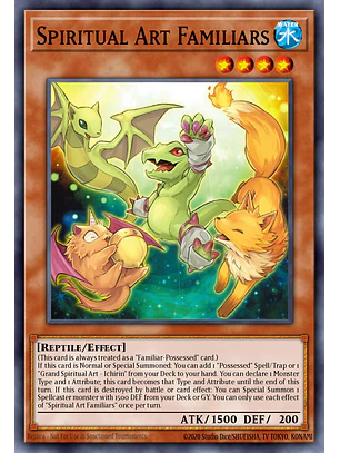 Spiritual Art Familiars - BLZD-EN022 - Common