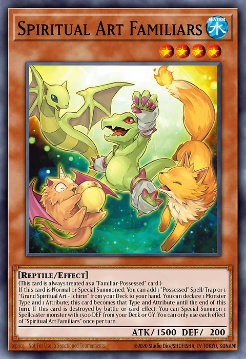 Spiritual Art Familiars - BLZD-EN022 - Common