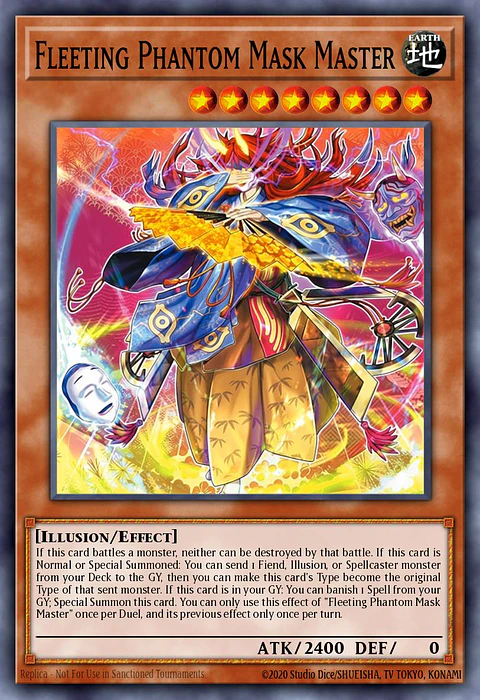 Fleeting Phantom Mask Master - BLZD-EN023 - Common