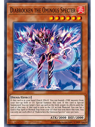Diabrocken the Ominous Specter - BLZD-EN025 - Common