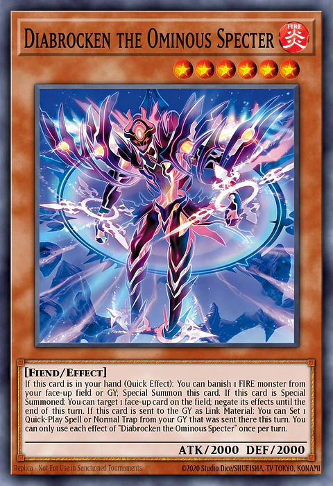 Diabrocken the Ominous Specter - BLZD-EN025 - Common