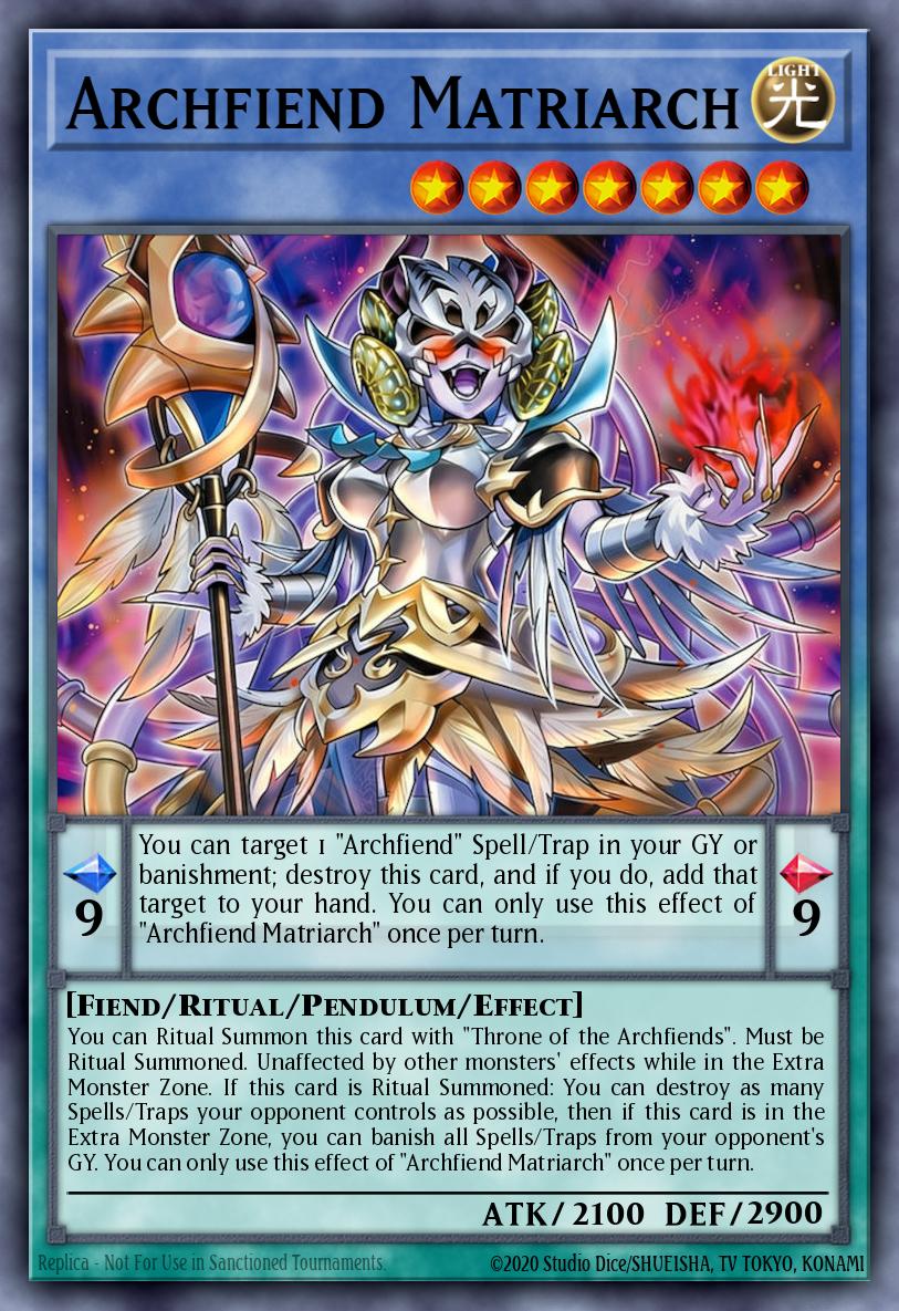 Archfiend Matriarch - BLZD-EN030 - Common 1