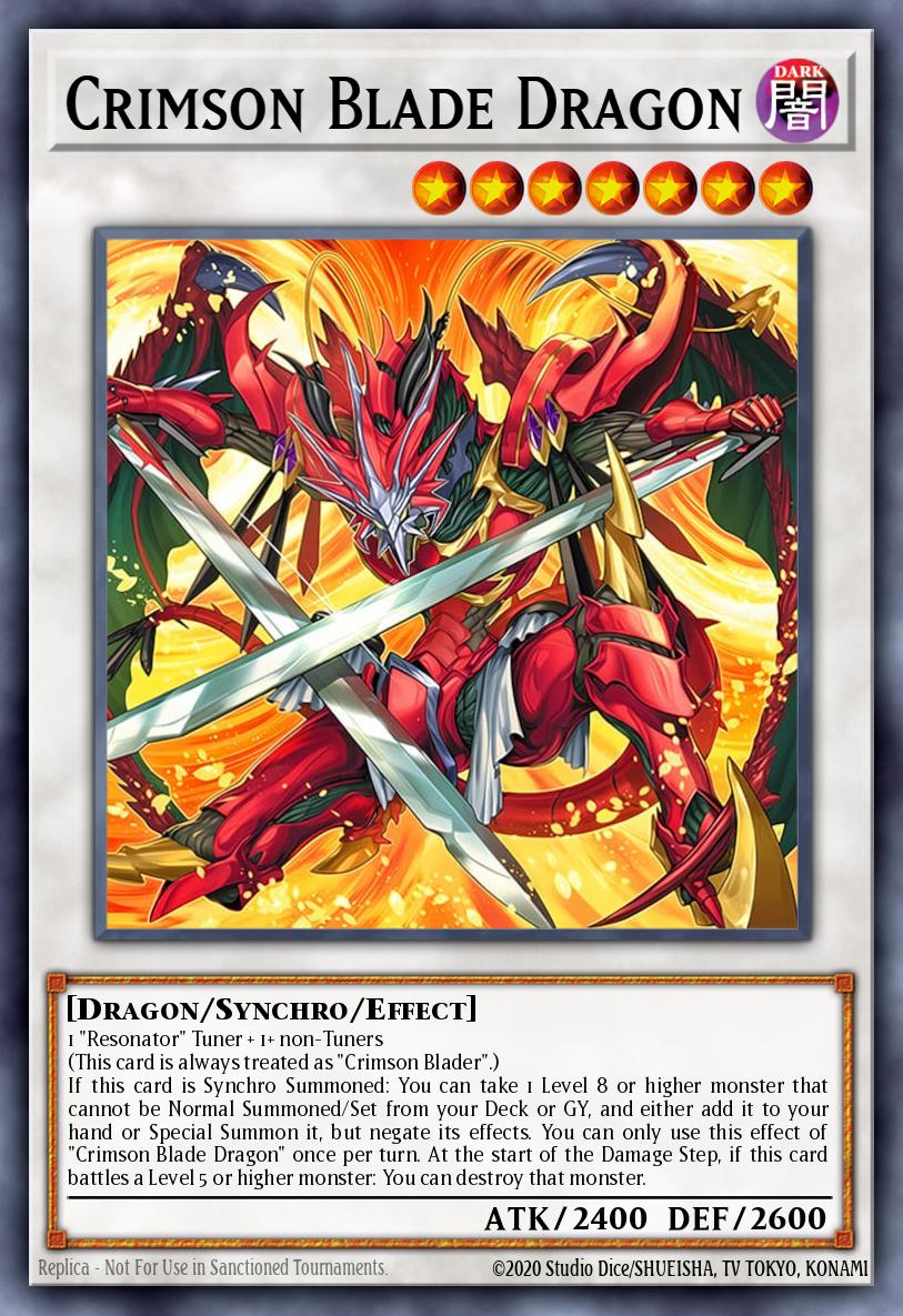 Crimson Blade Dragon - BLZD-EN037 - Ultra Rare 1