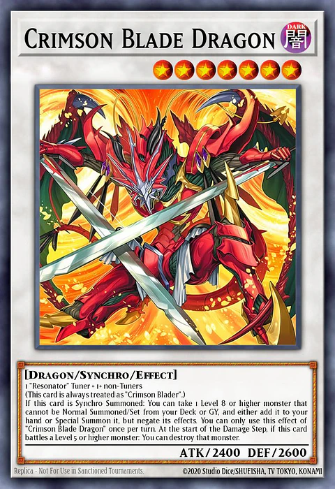 Crimson Blade Dragon - BLZD-EN037 - Ultra Rare